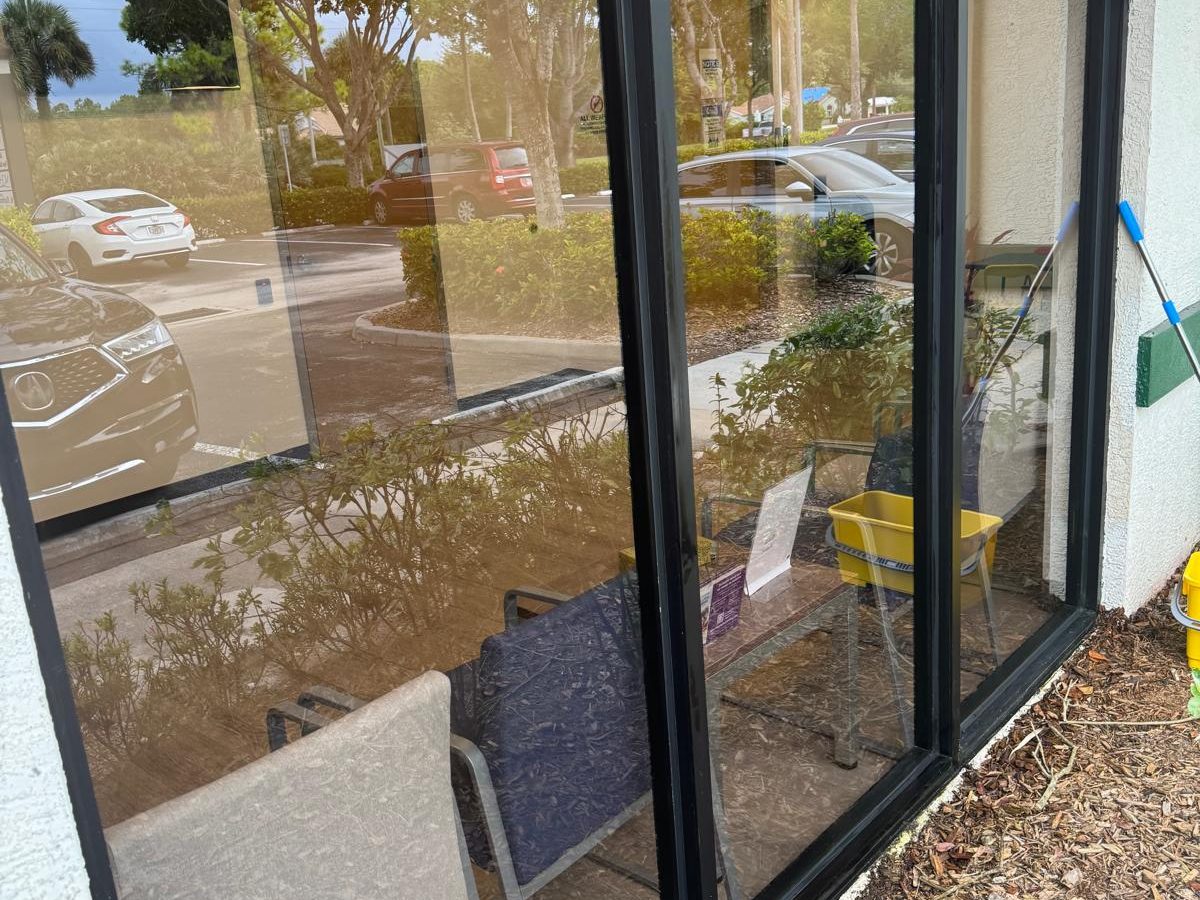 Window cleaning result